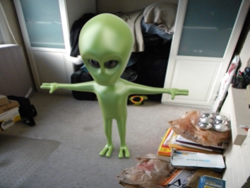 alien in my room