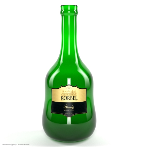 VRay_Test_013_Bottle_w_Lable